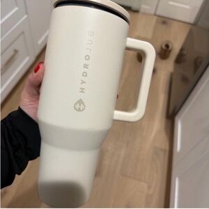 HydroJug Cream Travel Mug